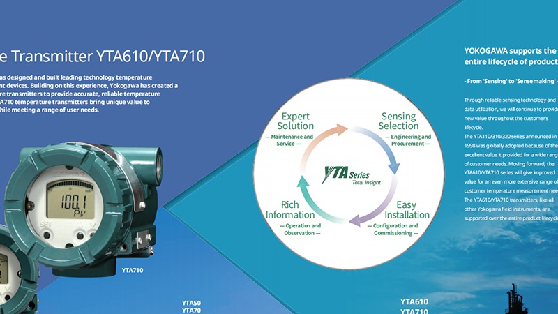 YOKOGAWA横河YTA温度变送器的使用方法!