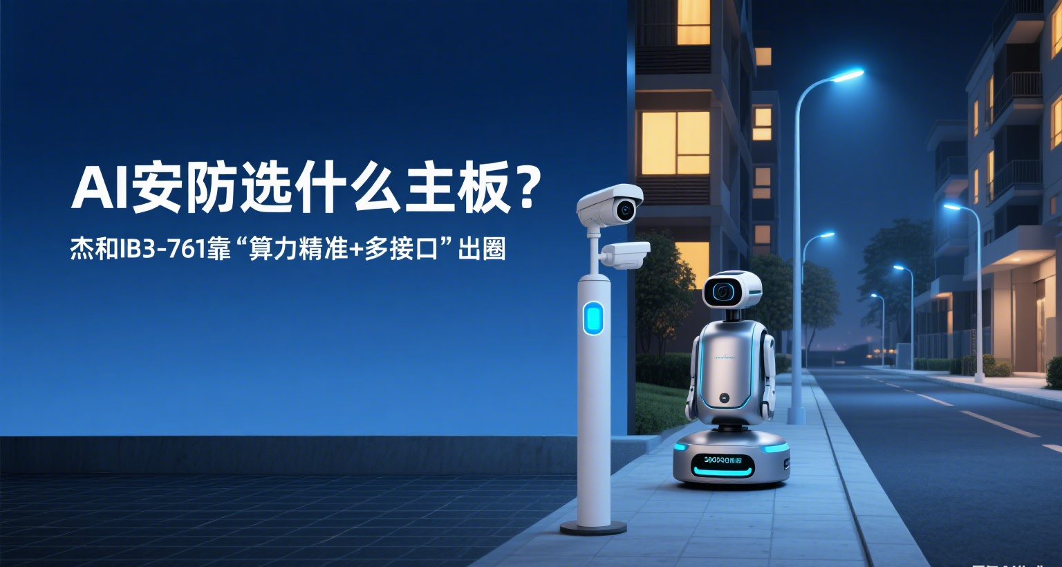 AI安防选什么主板？杰和IB3-761靠“算力精准+多接口”出圈